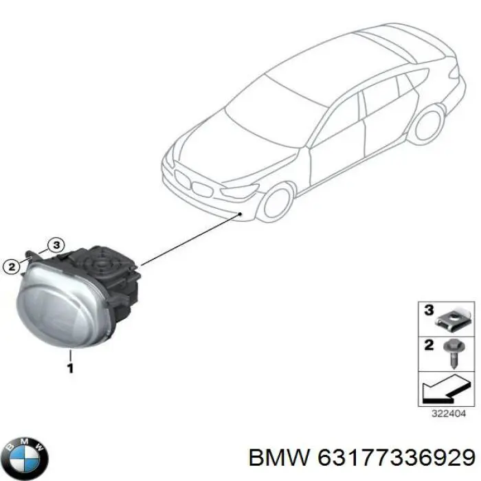 63177336929 BMW Klamka drzwi przednich zewnętrzna lewa