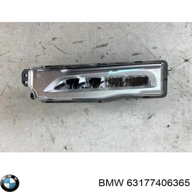 Do koszyka 63177406365 BMW Lampa przeciwmgielna lewa