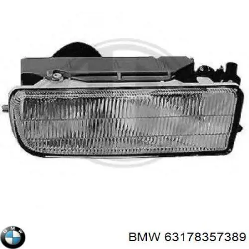 Lampa przeciwmgielna lewa BMW 63178357389 cena, od 32,63 USD