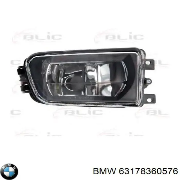 Lampa przeciwmgielna prawa BMW 63178360576 cena, od 47,67 USD