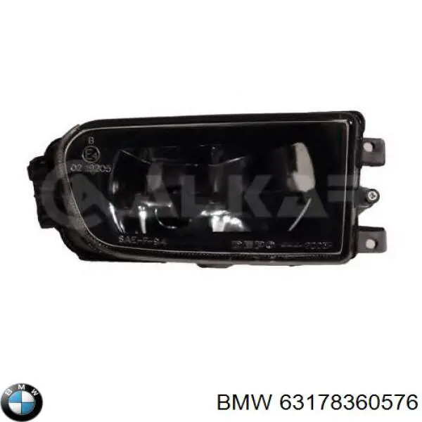 Do koszyka 63178360576 BMW Lampa przeciwmgielna prawa