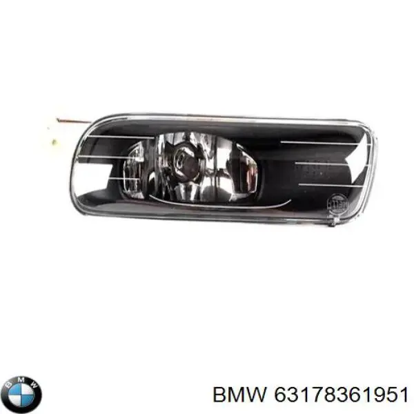Lampa przeciwmgielna lewa BMW 63178361951 cena, od 44,27 USD