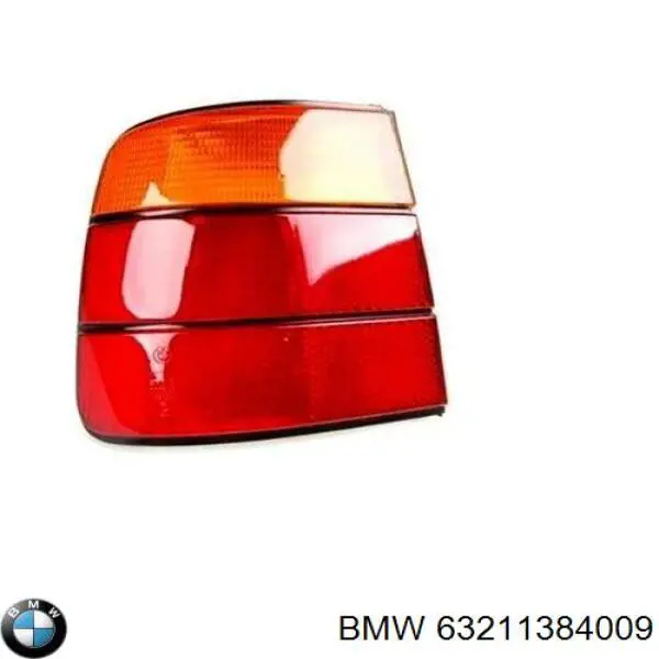 Lampa zespolona tylna lewa zewnętrzna do BMW 5 (E34)