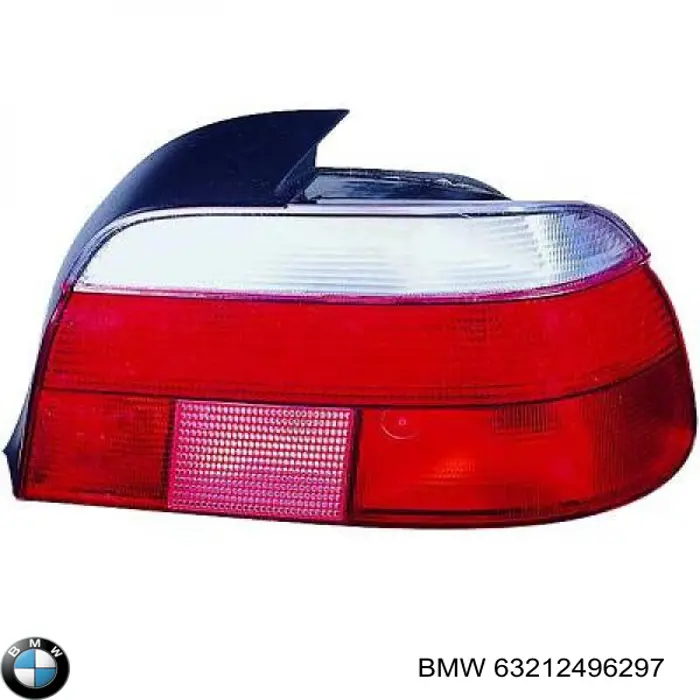 Lampa zespolona tylna lewa BMW 63212496297 cena, od 75,49 USD
