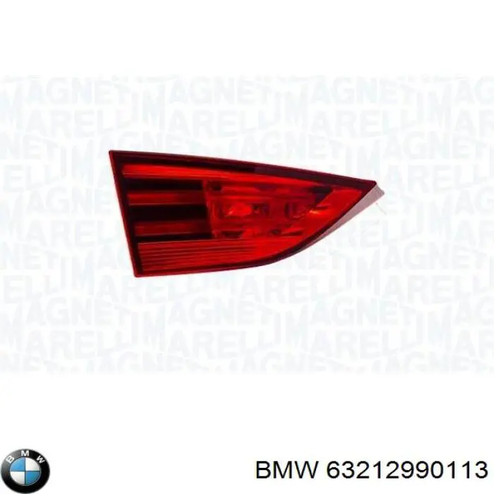 Lampa zespolona tylna lewa wewnętrzna BMW 63212990113 cena, od 110,67 USD