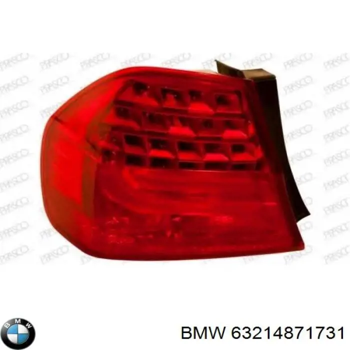 Lampa zespolona tylna lewa zewnętrzna BMW 63214871731 cena, od 134,50 USD