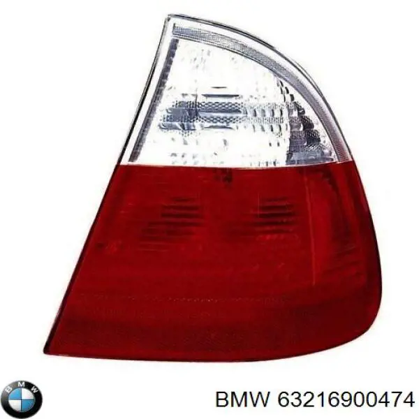Lampa zespolona tylna prawa zewnętrzna BMW 63216900474 cena, od 86,83 USD