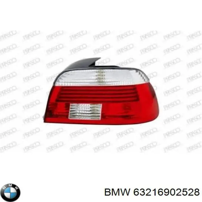 Do koszyka 63216902528 BMW Lampa zespolona tylna prawa