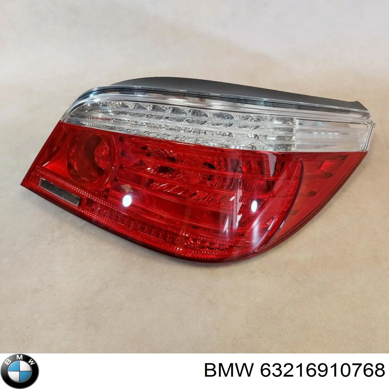 Lampa zespolona tylna prawa zewnętrzna BMW 63216910768 cena, od 78,32 USD