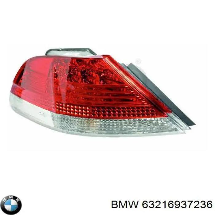 Lampa zespolona tylna prawa zewnętrzna BMW 63216937236 cena, od 158,34 USD