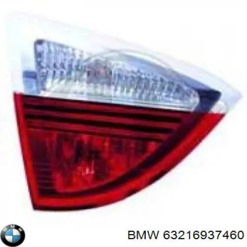 63216937460 BMW Lampa zespolona tylna prawa wewnętrzna