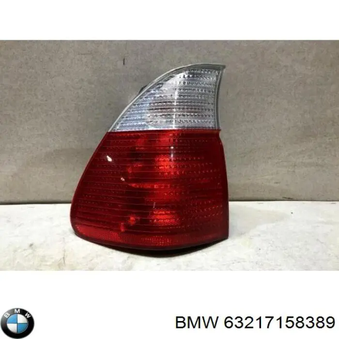 63217158389 BMW Lampa zespolona tylna lewa zewnętrzna