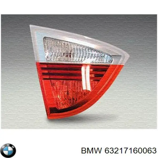 63217160063 BMW Lampa zespolona tylna lewa wewnętrzna