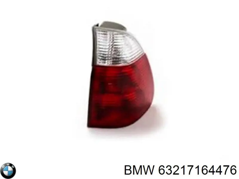 63217164476 BMW Lampa zespolona tylna prawa zewnętrzna