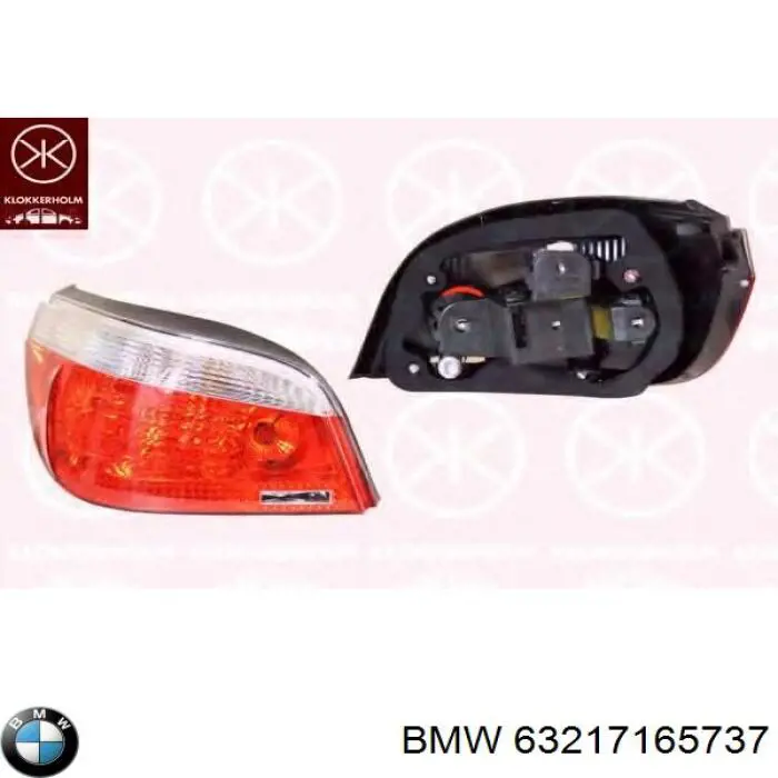 Lampa zespolona tylna lewa zewnętrzna BMW 63217165737 cena, od 80,02 USD