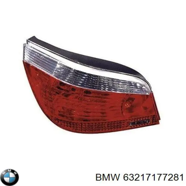Do koszyka 63217177281 BMW Lampa zespolona tylna lewa