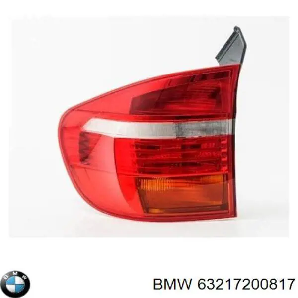 Lampa zespolona tylna lewa zewnętrzna BMW 63217200817 cena, od 182,98 USD