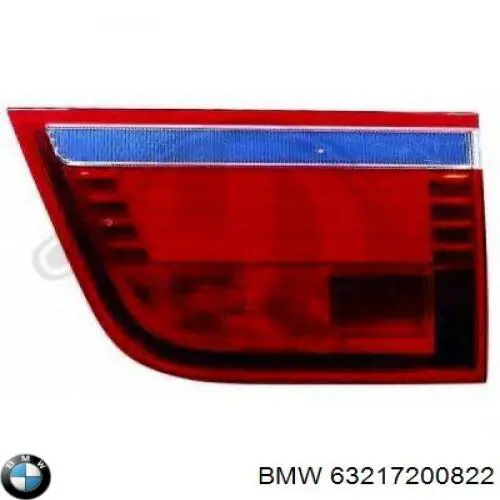 Lampa zespolona tylna prawa wewnętrzna BMW 63217200822 cena, od 145,67 USD