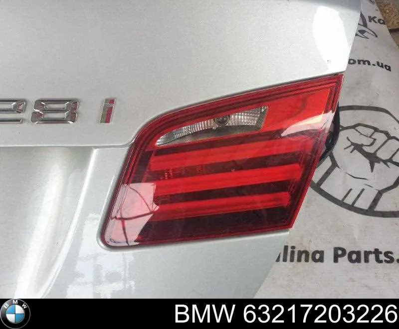 Lampa zespolona tylna prawa wewnętrzna BMW 63217203226 cena, od 129,40 USD