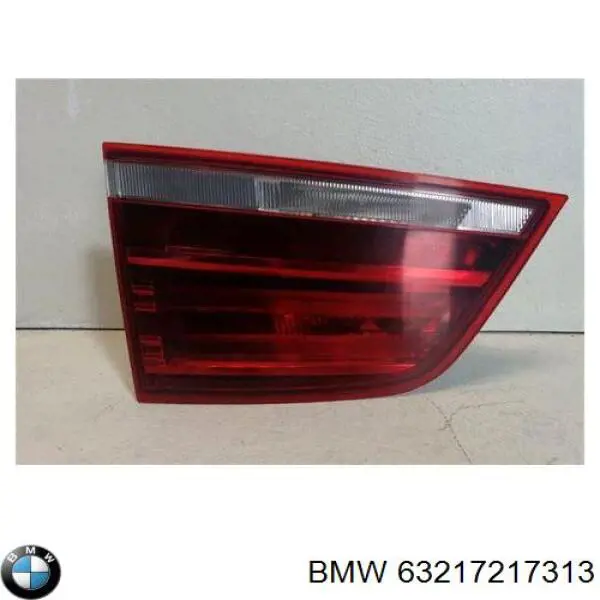 Do koszyka 63217217313 BMW Lampa zespolona tylna lewa wewnętrzna