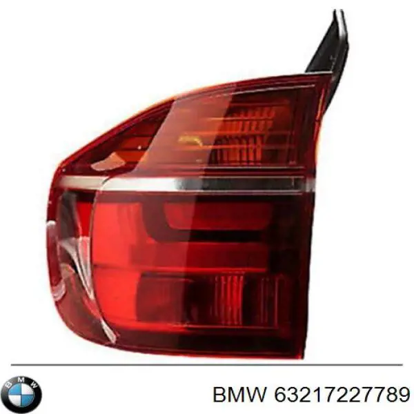 63217227789 BMW Lampa zespolona tylna lewa zewnętrzna