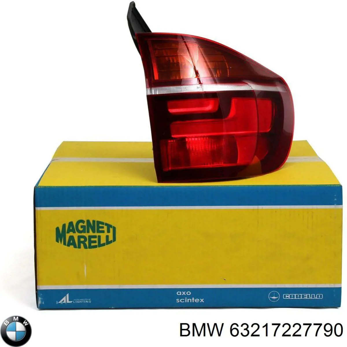Do koszyka 63217227790 BMW Lampa zespolona tylna prawa zewnętrzna