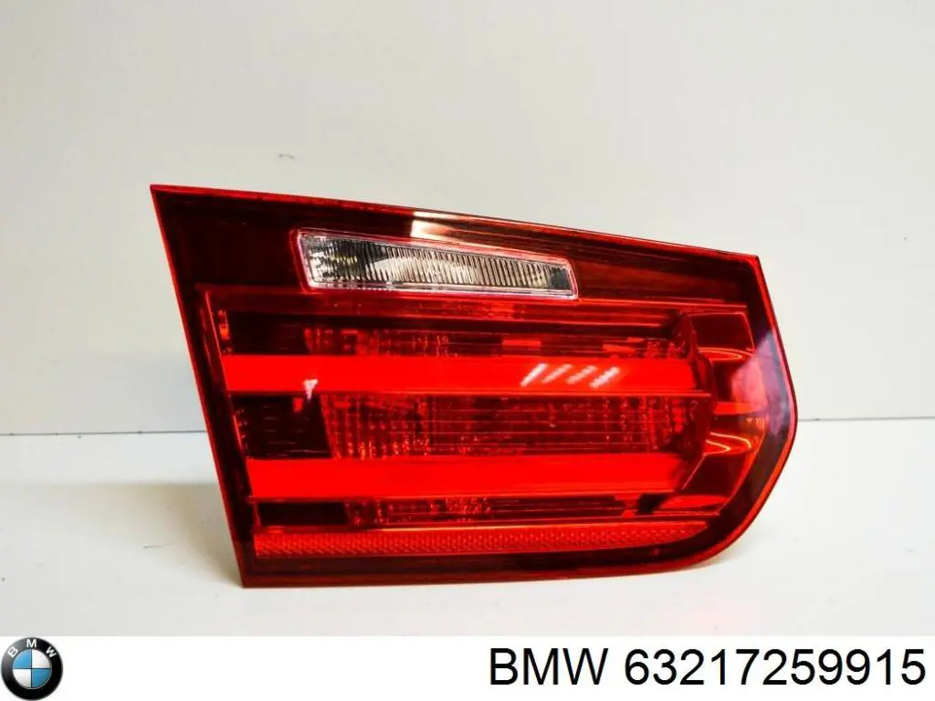 Lampa zespolona tylna lewa wewnętrzna BMW 63217259915 cena, od 116,50 USD