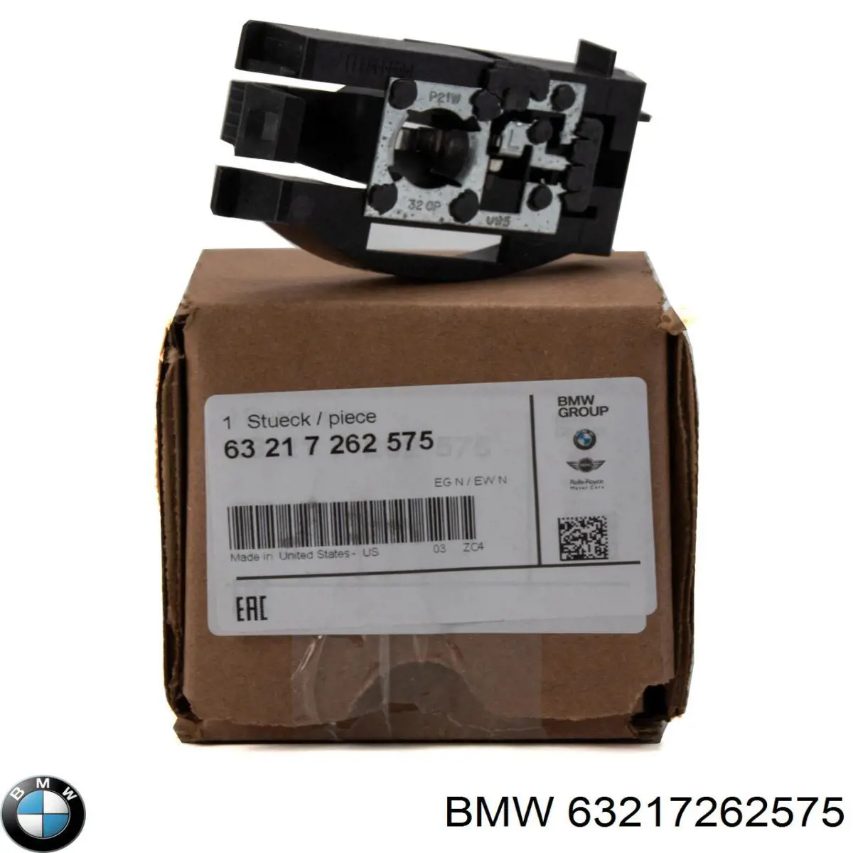 Płyta lampy zespolonej tylnej kontaktowa BMW 63217262575 cena, od 51,96 USD