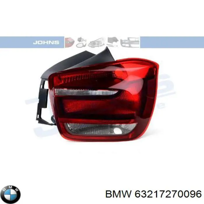 Lampa zespolona tylna prawa BMW 63217270096 cena, od 144,72 USD