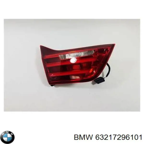 63217296101 BMW Lampa zespolona tylna lewa wewnętrzna