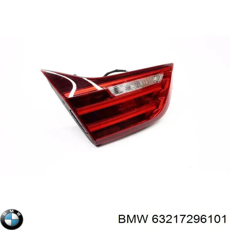 Do koszyka 63217296101 BMW Lampa zespolona tylna lewa wewnętrzna