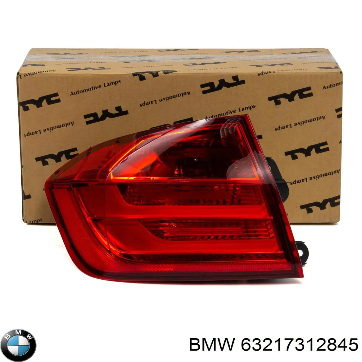 Lampa zespolona tylna lewa zewnętrzna BMW 63217312845 cena, od 162,28 USD
