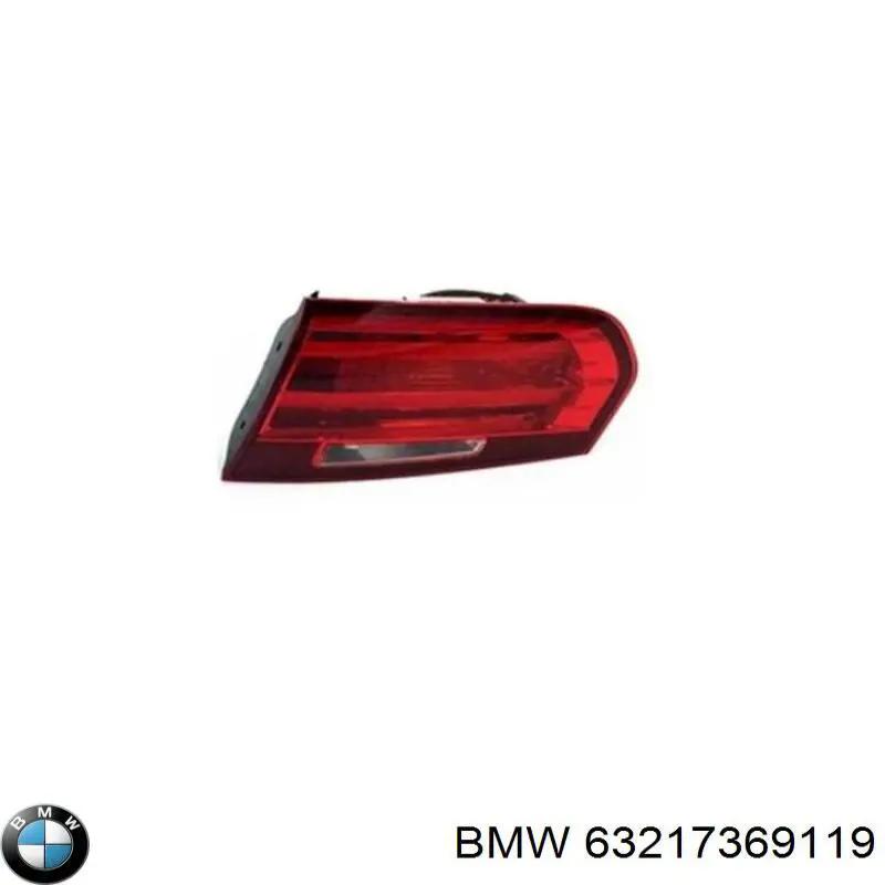 63217369119 BMW Lampa zespolona tylna lewa wewnętrzna