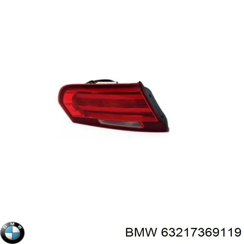 Lampa zespolona tylna lewa wewnętrzna BMW 63217369119 cena, od 200,67 USD