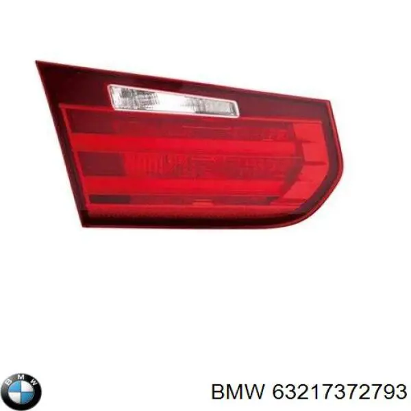 63217372793 BMW Lampa zespolona tylna lewa wewnętrzna