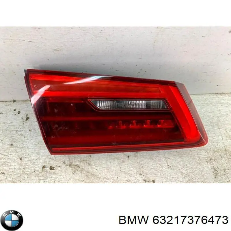 63217376473 BMW Lampa zespolona tylna lewa wewnętrzna