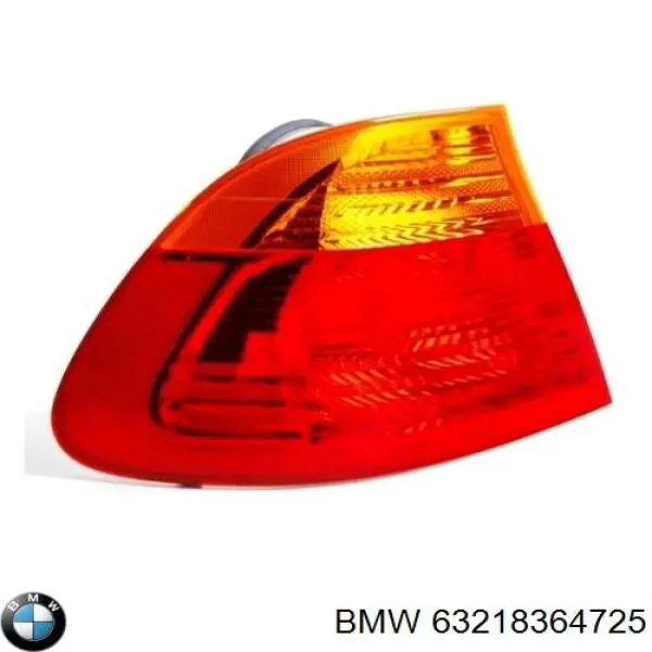 Lampa zespolona tylna lewa zewnętrzna BMW 63218364725 cena, od 74,91 USD