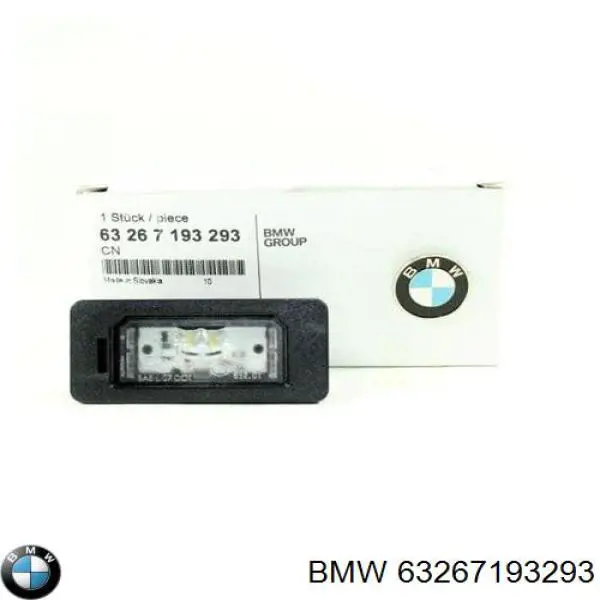 Do koszyka Lampa oświetlenia tylnej tablicy rejestracyjnej BMW 3  E90