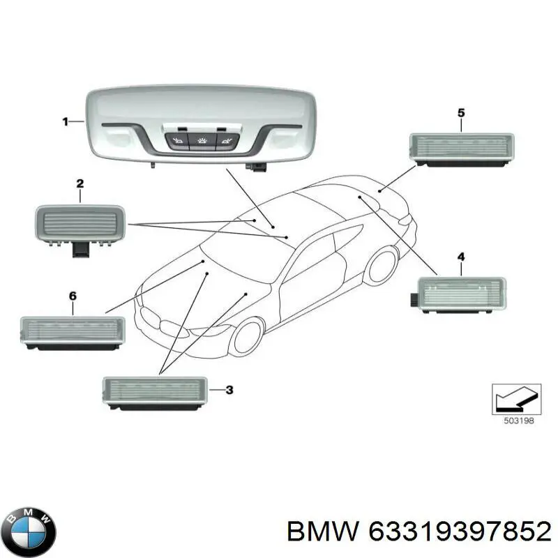 Do koszyka 63319397852 BMW 