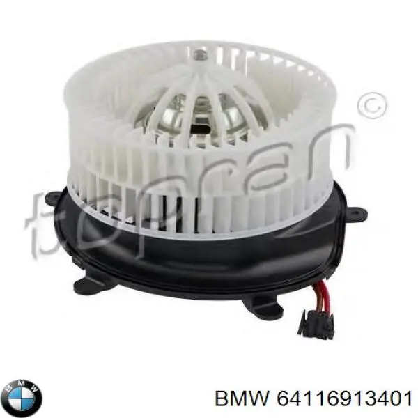 Do koszyka 64116913401 BMW Silniczek wentylatora nagrzewnicy (ogrzewacza wnętrza)