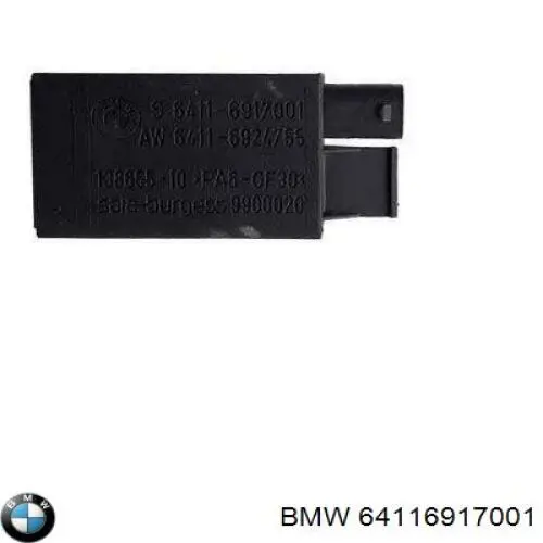 Do koszyka 64116917001 BMW Czujnik zanieczyszczenia powietrza