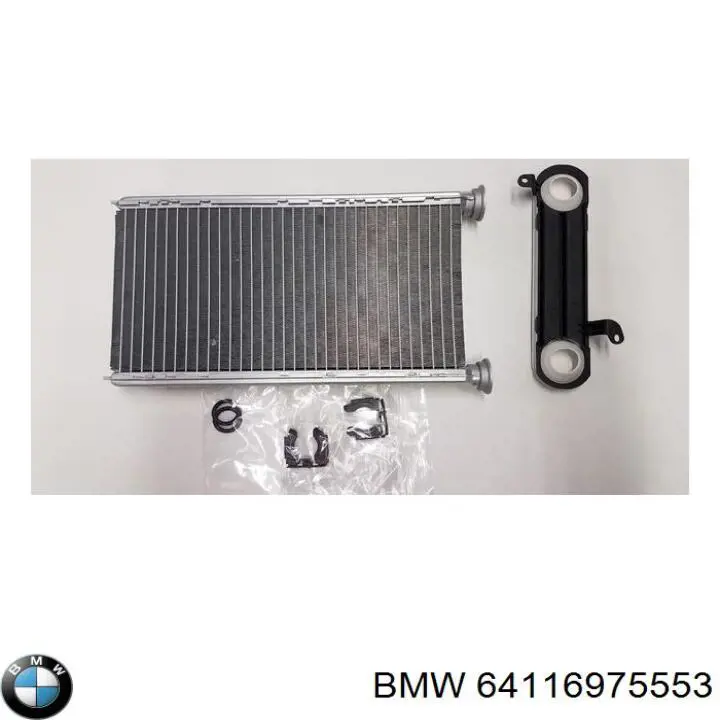 Parownik klimatyzacji BMW 64116975553 cena, od 52,68 USD