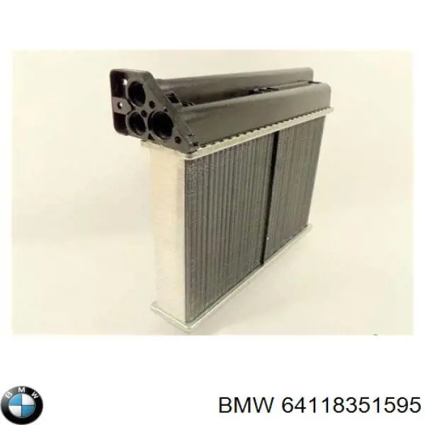 64118351595 BMW Chłodnica nagrzewnicy (ogrzewacza)
