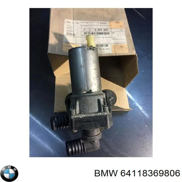 Pompa chłodzenia wodą, dodatkowa elektryczna BMW 64118369806 cena, od 60,83 USD