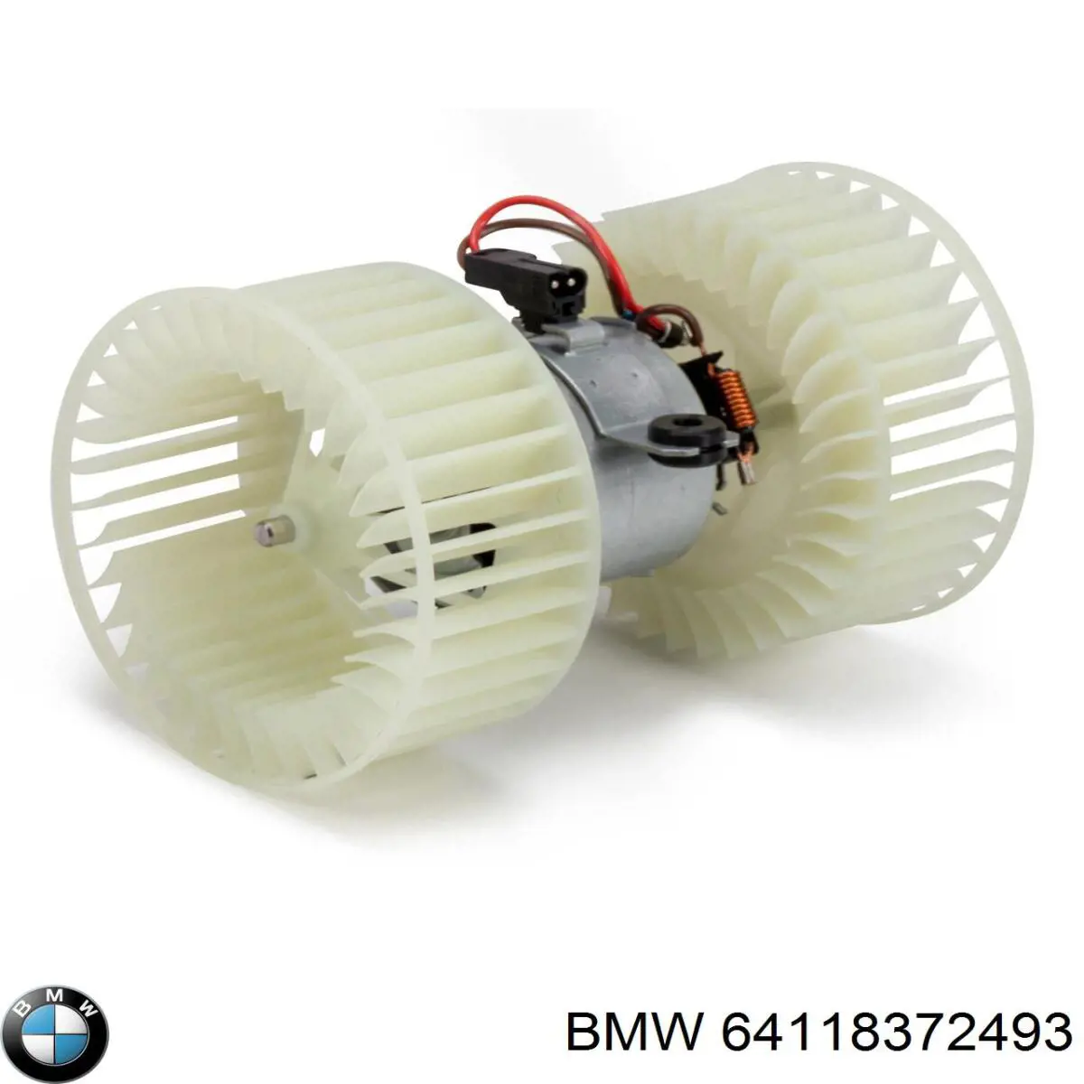 Do koszyka 64118372493 BMW Silniczek wentylatora nagrzewnicy (ogrzewacza wnętrza)