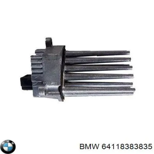 Rezystor wentylatora nagrzewnicy (ogrzewacza kabiny) BMW 64118383835 cena, od 43,92 USD