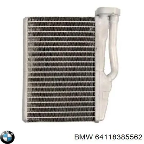Do koszyka 64118385562 BMW Chłodnica nagrzewnicy (ogrzewacza)