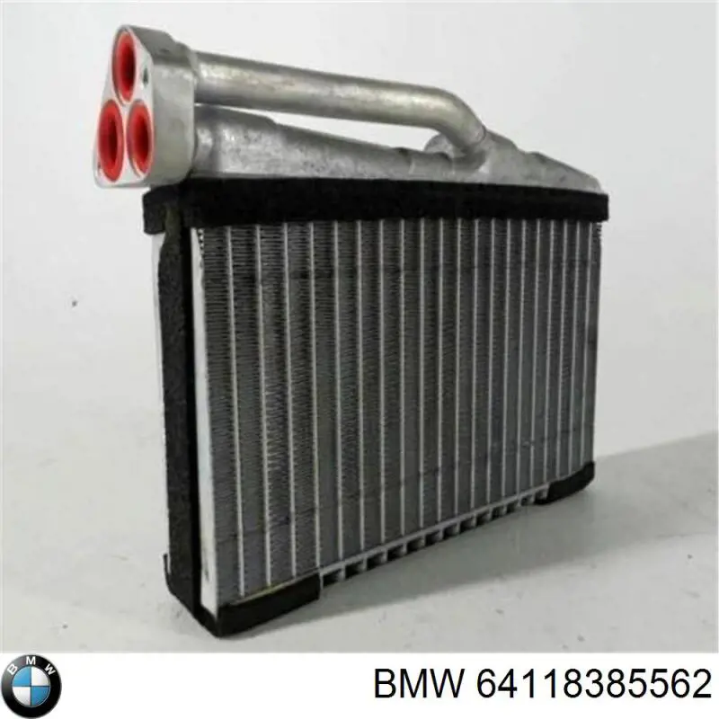 Chłodnica nagrzewnicy (ogrzewacza) BMW 64118385562 cena, od 80,02 USD