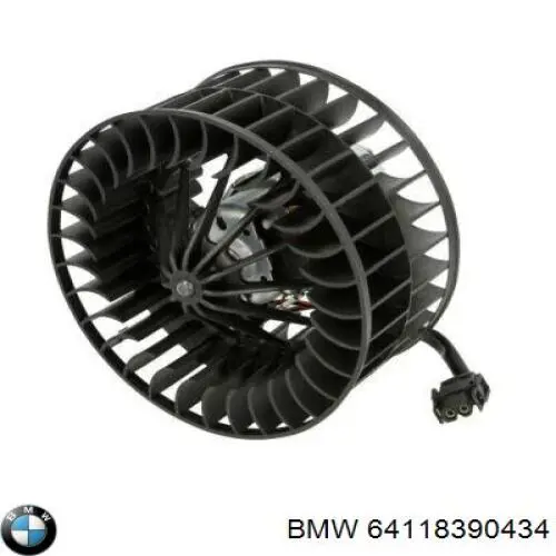Do koszyka 64118390434 BMW Silniczek wentylatora nagrzewnicy (ogrzewacza wnętrza)