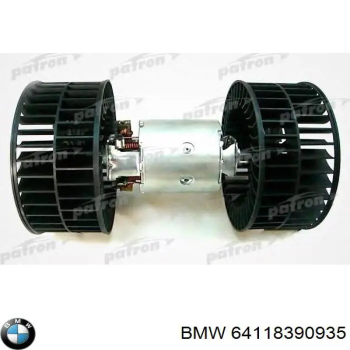 Do koszyka 64118390935 BMW Silniczek wentylatora nagrzewnicy (ogrzewacza wnętrza)